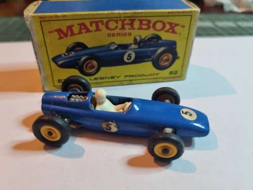 Matchbox #52 BRM Racing car with original box
