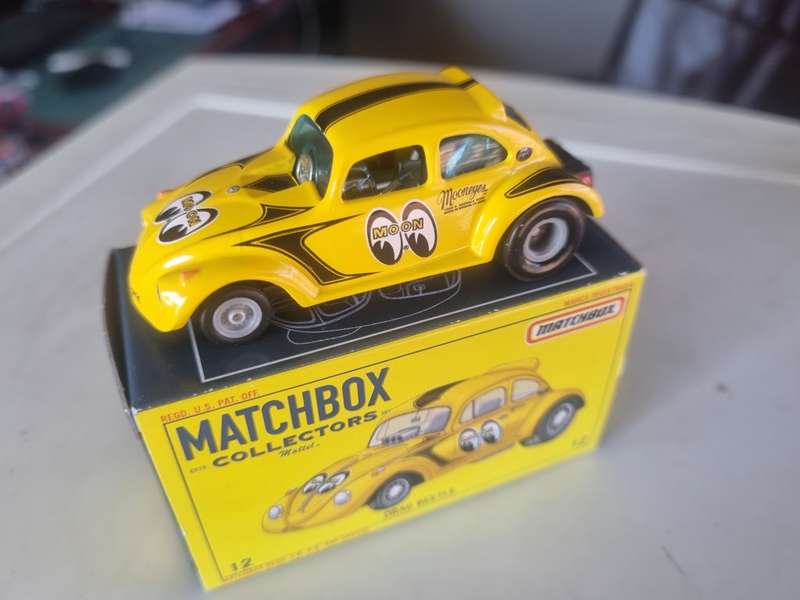 Matchbox Collectors Series Drag Beetle ` Mooneyes`