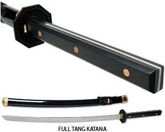 SAMURAI KATANA *GOLD SEN WUU* with FULL TANG  *****SHARP*****