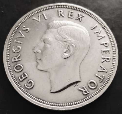 Silver Five Shillings 1947