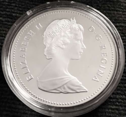 1983 Canada Silver $1 World University Games Proof Ultra Cameo