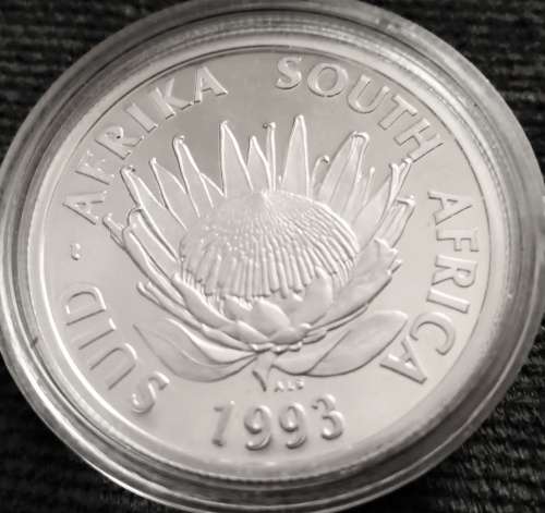 Proof 1993 Silver (.925) R1 Banking Bicentenary Coin
