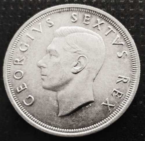 1950 Silver Five Shillings