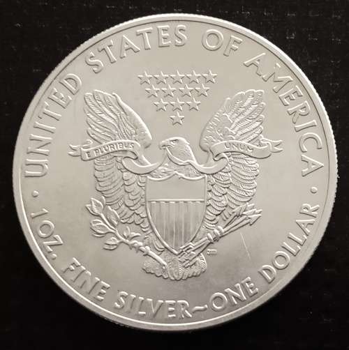 USA 2014 $1 Silver Eagle 1oz bullion coin