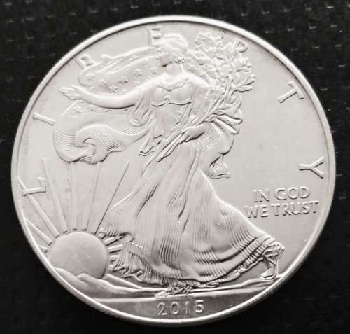 USA 2015 $1 Silver Eagle 1oz bullion coin
