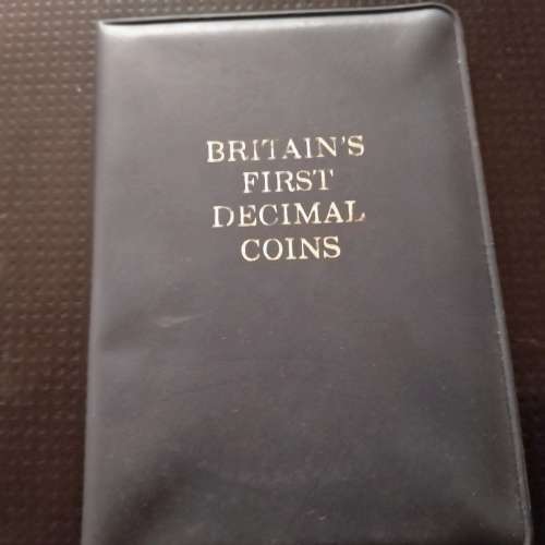 1971 Britain's 1st Decimal Coin Set