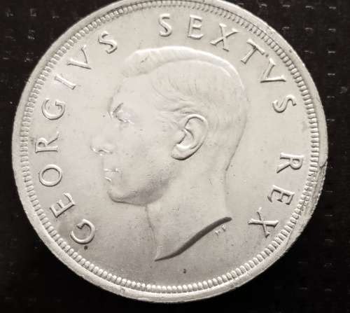 1952 Silver Five Shillings