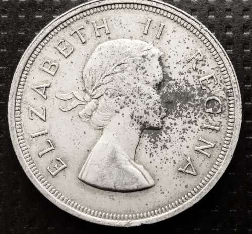 1956 Silver Five Shillings