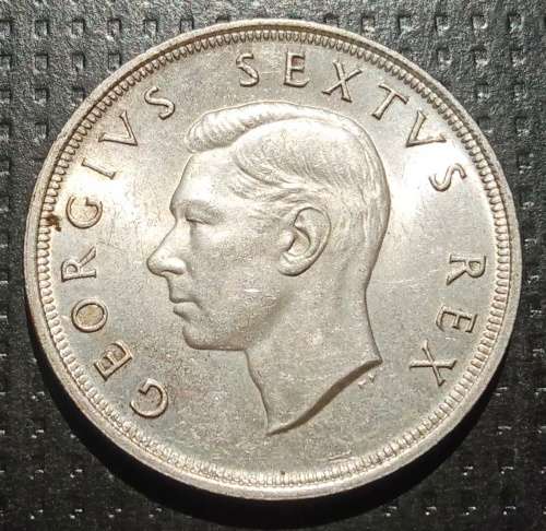 1952 Union Silver Five Shillings