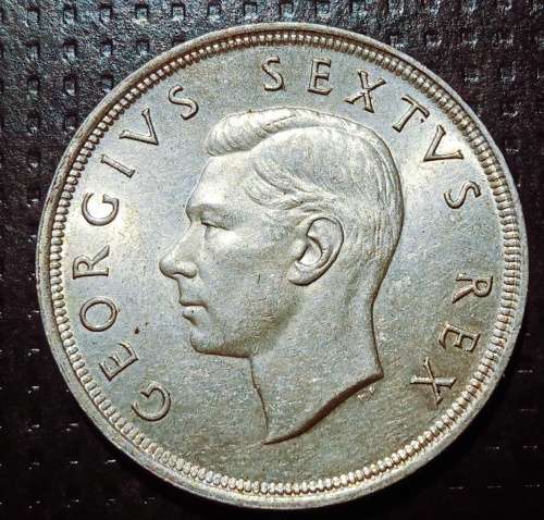 1952 Silver Five Shillings