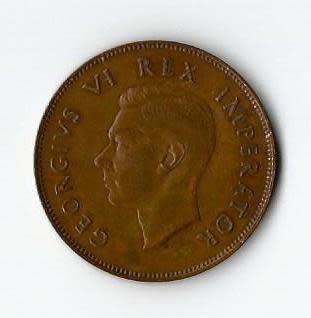 BARGAIN. South Africa Union 1947 set Pennies from A/UNC TO UNC