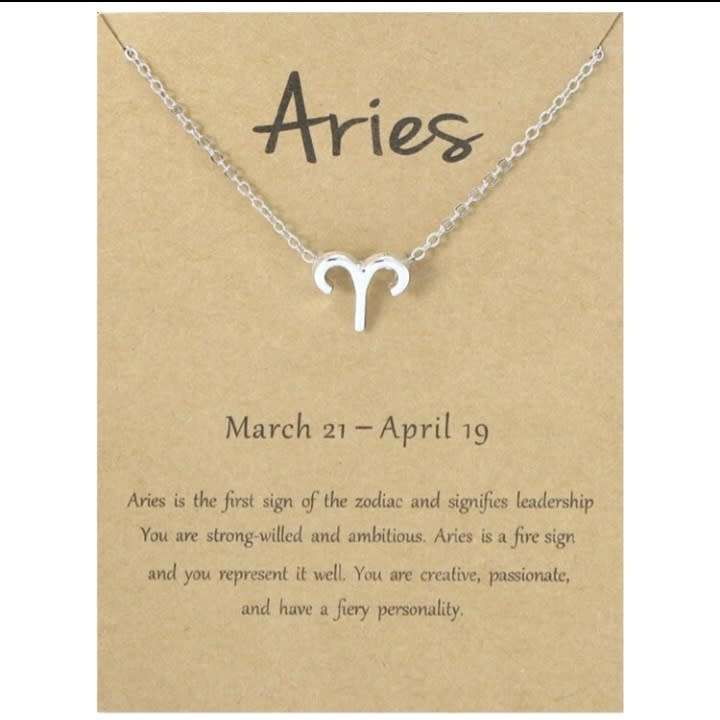 Star sign necklace