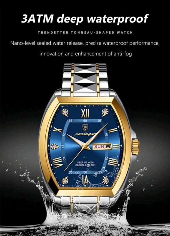 Poedagar - Men Luxury German Quartz Watch *****MUST SEE*****