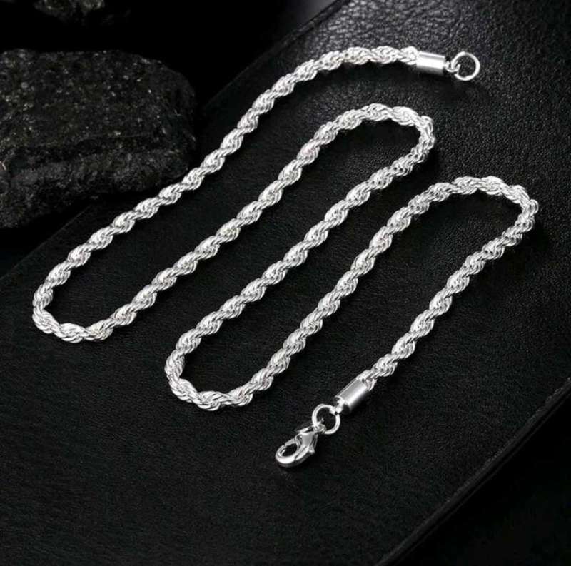 925 twisted chain