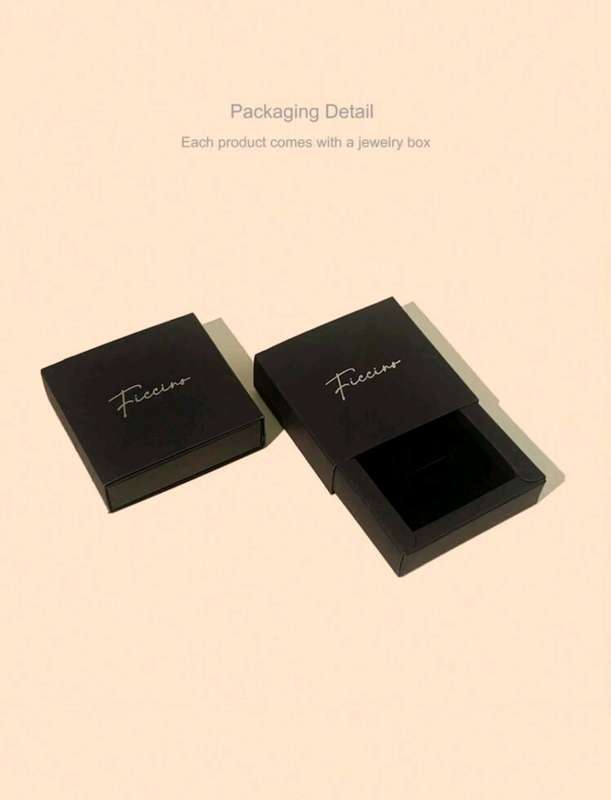 FICCINO 18K GOLD PLATED DESIGNER JEWELRY