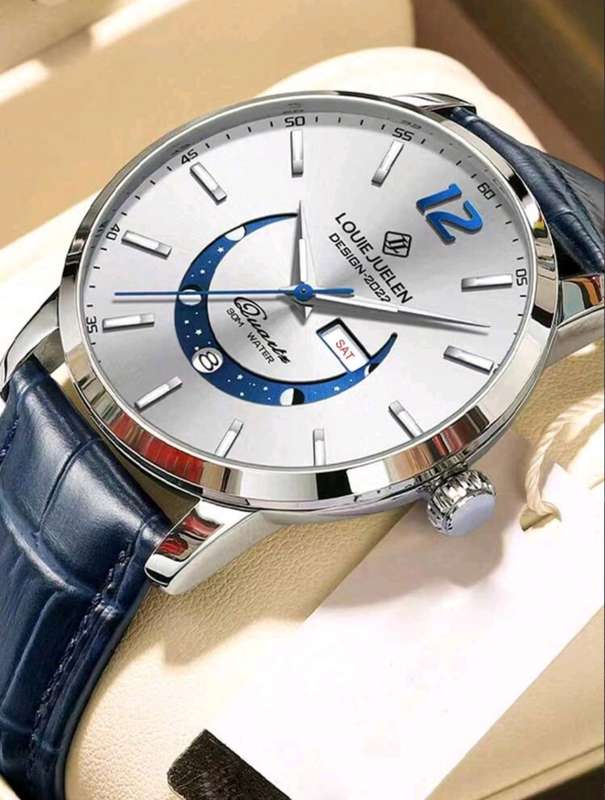 LOUIE JUELEN MENS DESIGNER WATCH