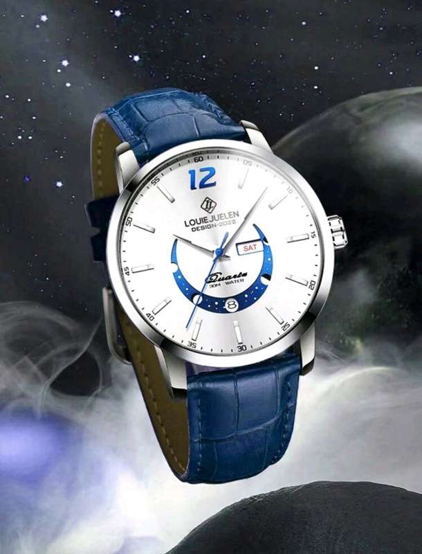 LOUIE JUELEN MENS DESIGNER WATCH
