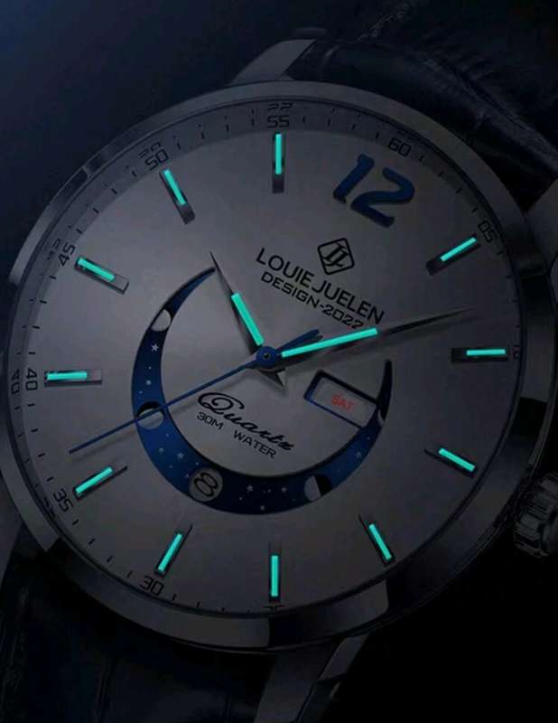 LOUIE JUELEN MENS DESIGNER WATCH