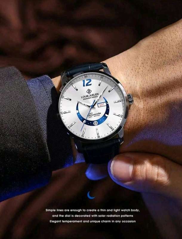 LOUIE JUELEN MENS DESIGNER WATCH