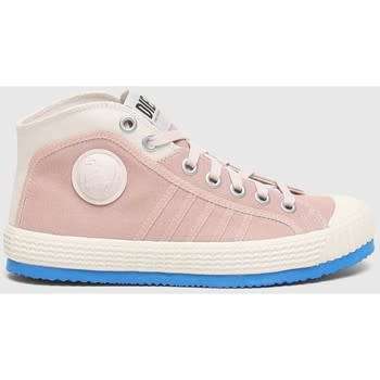 Diesel High-Top Sneakers in Canvas S-Yuk MC W-Pink