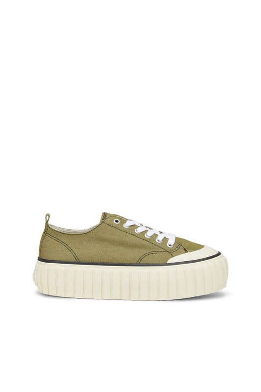 Diesel S-Hanami platform shoes _ Military Green