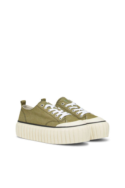 Diesel S-Hanami platform shoes _ Military Green