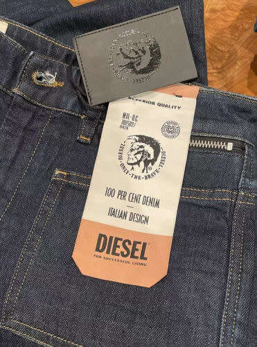 Diesel High-Waist D-Pending Palazzo Jean