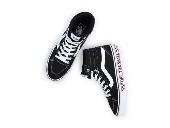 Vans Filmore Hi Otw Sidewall Black/White