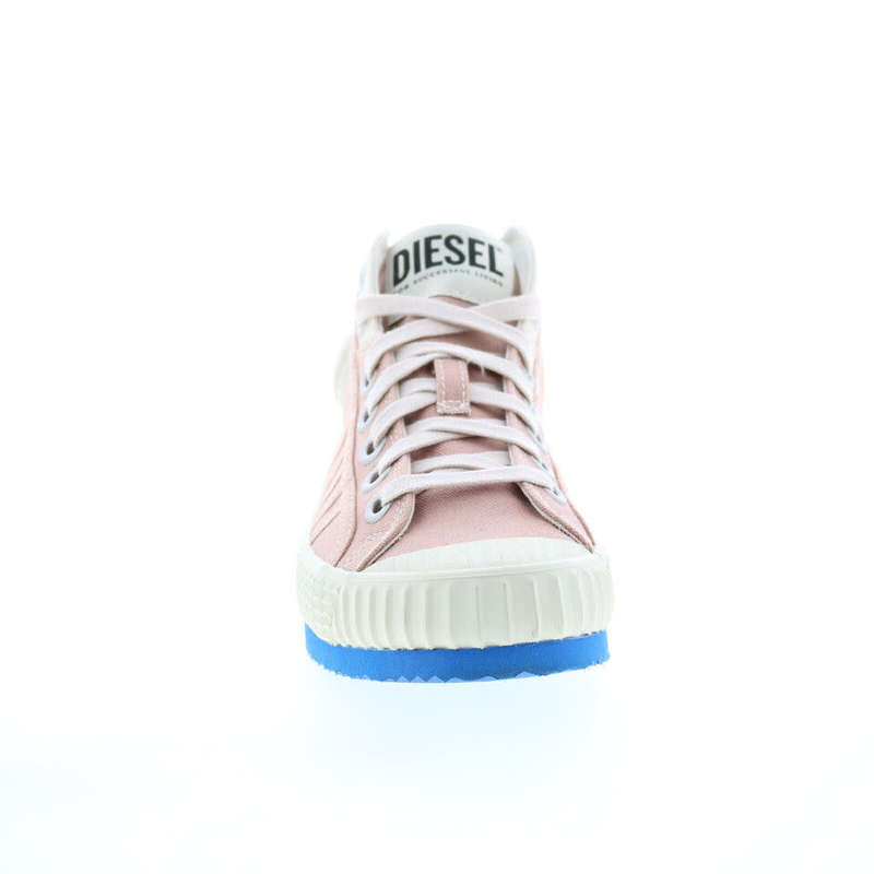 Diesel High-Top Sneakers in Canvas S-Yuk MC W-Pink