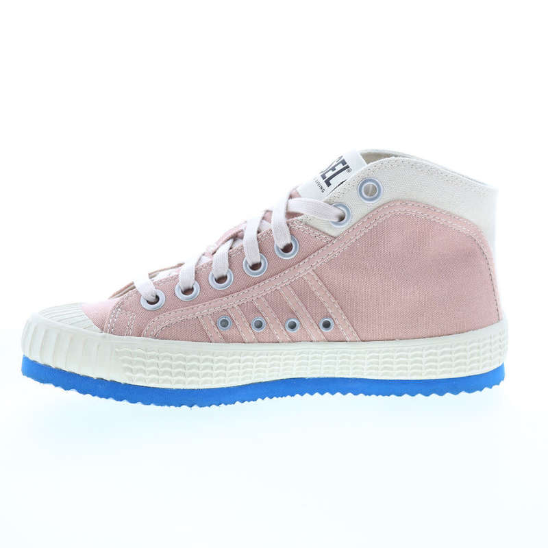 Diesel High-Top Sneakers in Canvas S-Yuk MC W-Pink