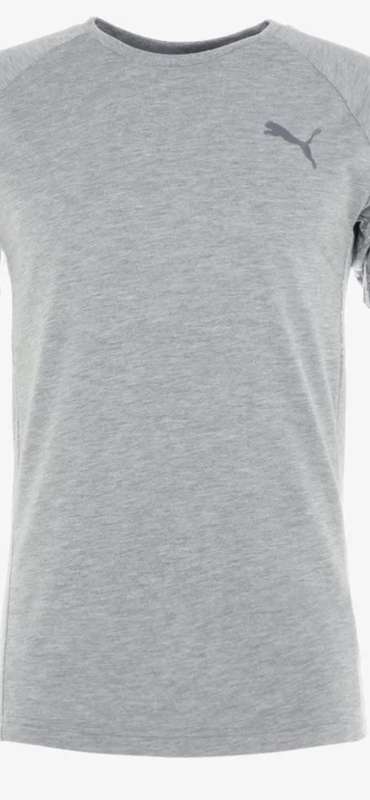 Puma Mens Evostripe Short Sleeve Crew Neck Tee [10-13]