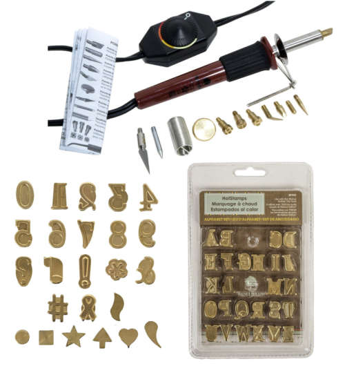 Walnut Hollow Creative Versa Tool with stamps bundle