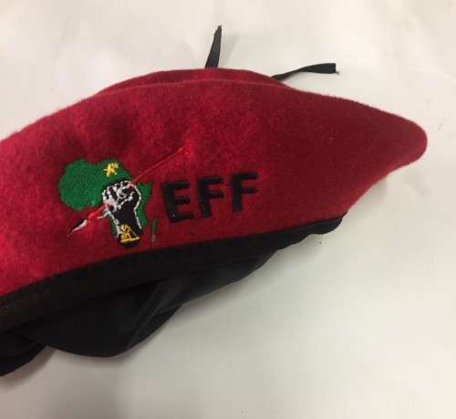 Authentic red EFF Beret