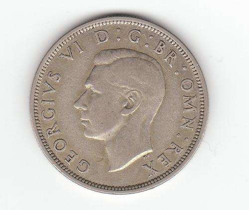 1939 SILVER GREAT BRITIAN HALF CROWN  ****R1 START****