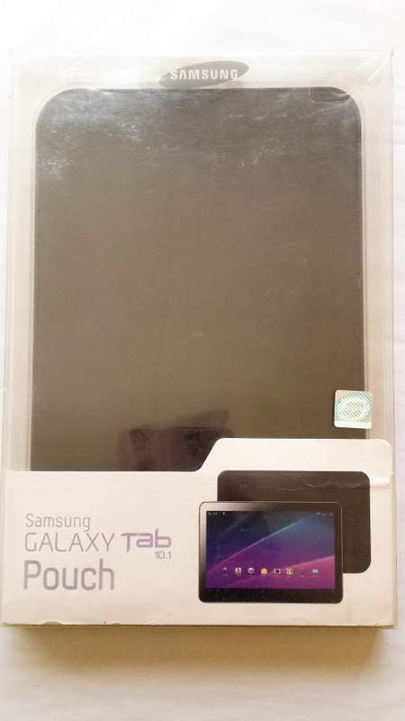 Samsung Galaxy Tab 10.1 Pouch, Black, Leather