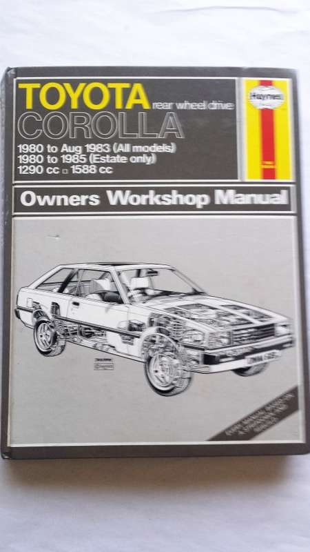Haynes 683, Toyota Corolla Workshop Manual, 1980 - 1985