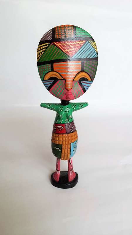 Hand Carved African Wood figurine