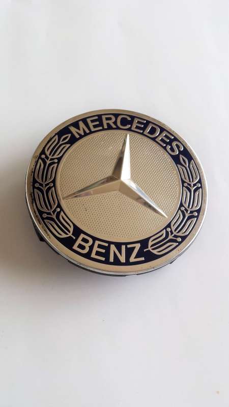 Mercedes Benz Badge, D - 7.5cm, Wheel Centre cap