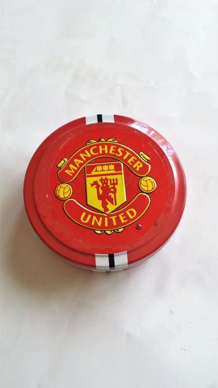 Manchester United, Sugar Free Mint Sweets in Tin, Sealed