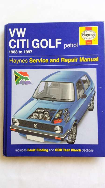 VW Citi Golf, Petrol, 1983 - 1997, Service and Repair Manual, Haynes 3463