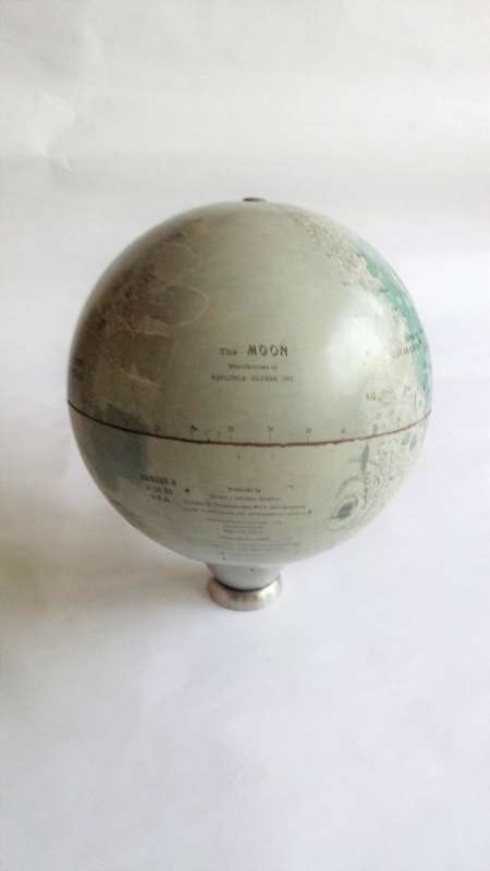 Moon Globe, Replogle, Lunar Landing Areas