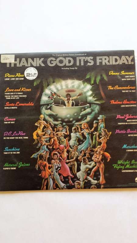 Thank God it's Friday, Original Motion Picture Soundtrack, Double LP