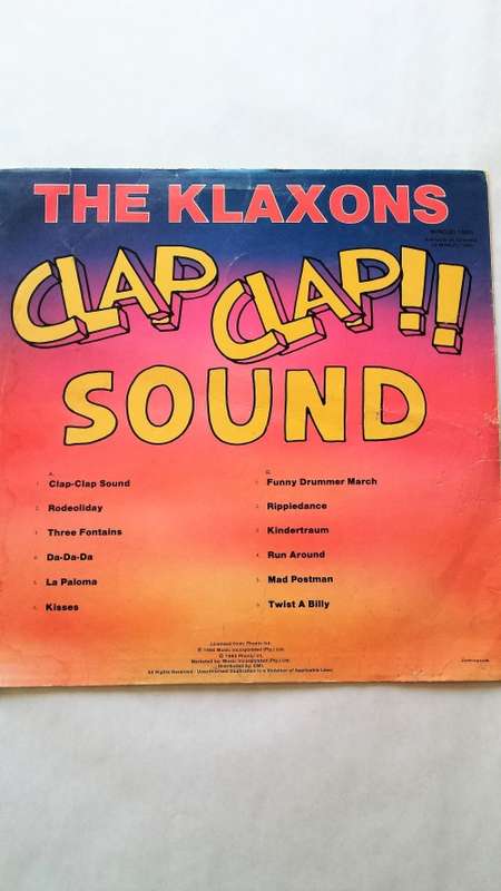 The Klaxons, Clap Clap Sound, LP, Vinyl, Record