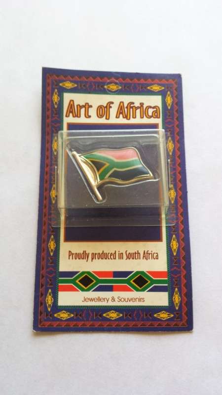 South African Flag Lapel Pin