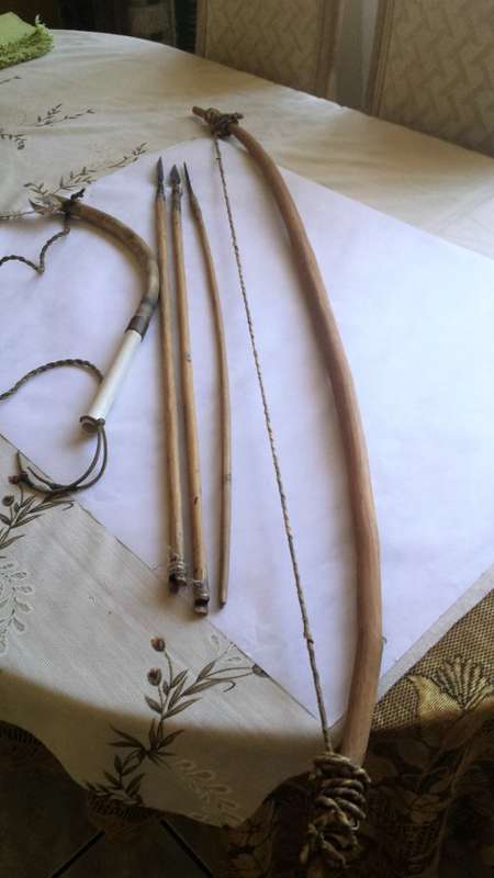 African Bow and Arrow Set
