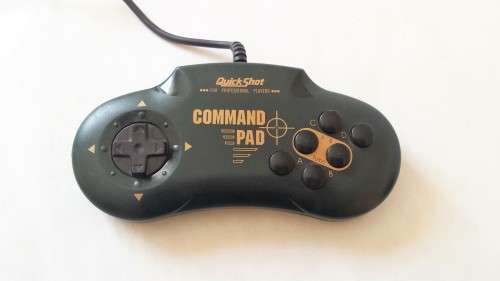 Vintage QuickShot Command Pad, PC Video Game Controller, QS-217