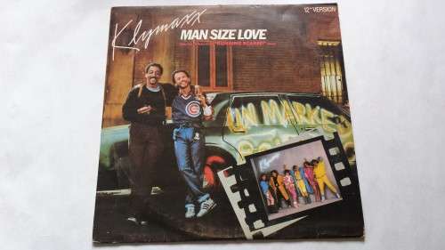 Klymaxx, Man Size Love, LP, 12 Maxi, Theme from the movie Running Scared, VG+