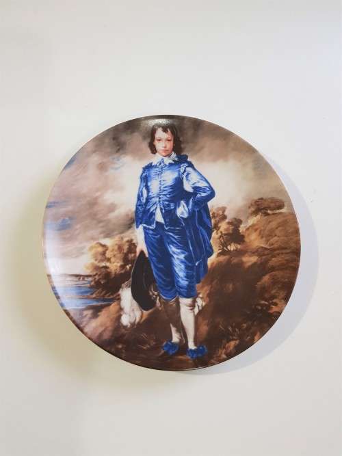 Vintage JWK Porcelain Plate, Germany