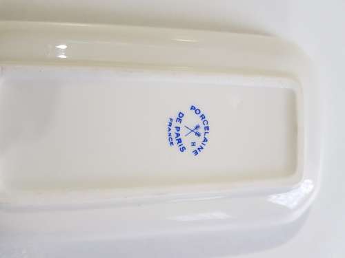 Porcelain Tray, Porcelaine De Paris, France