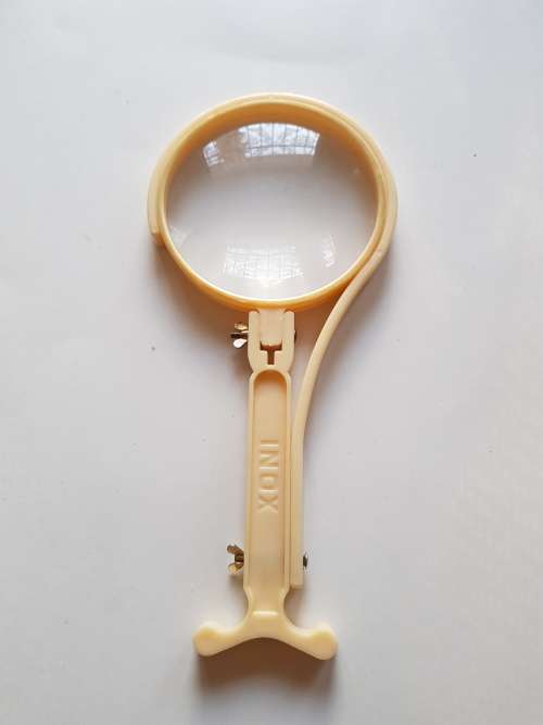 Inox Magnifying Glass, Adjustable